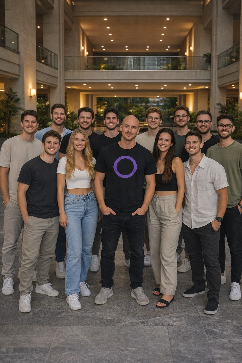 The Vacalion team gathered in their headquarters